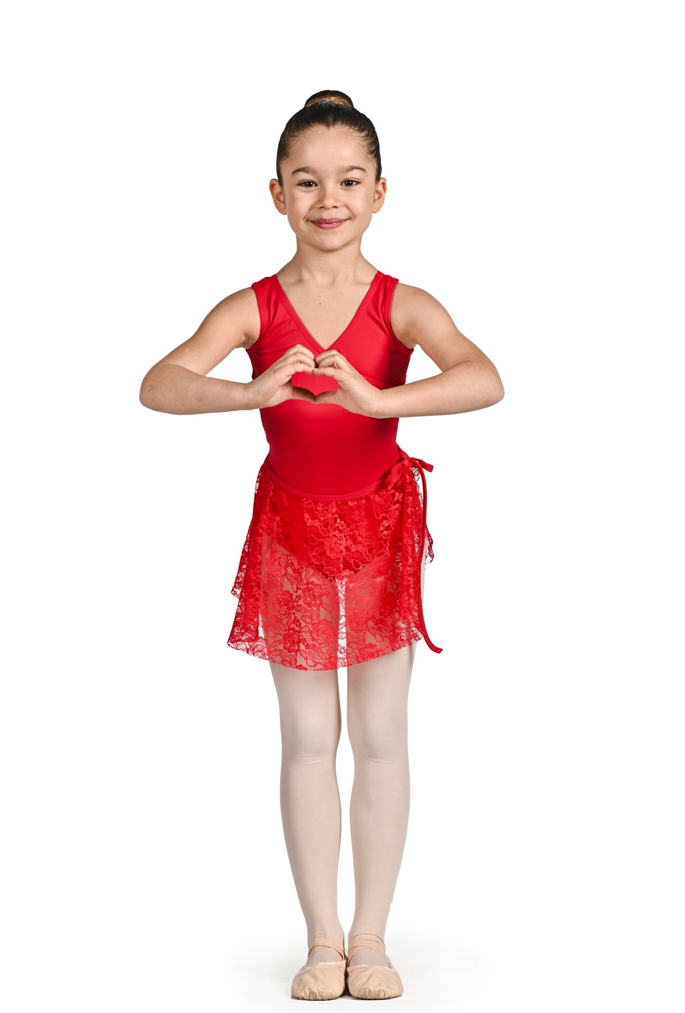 Body danza con gonnellino Rossana B7449