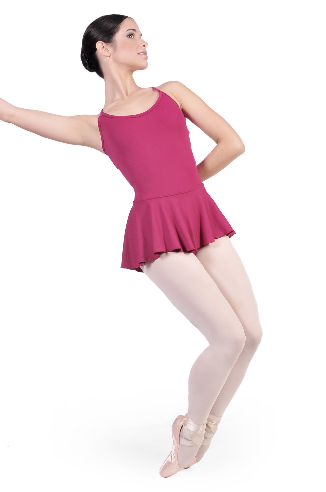 Body Danza Classica Donna Con Spalline - Per Ginnastica E Balletto - Foto 4