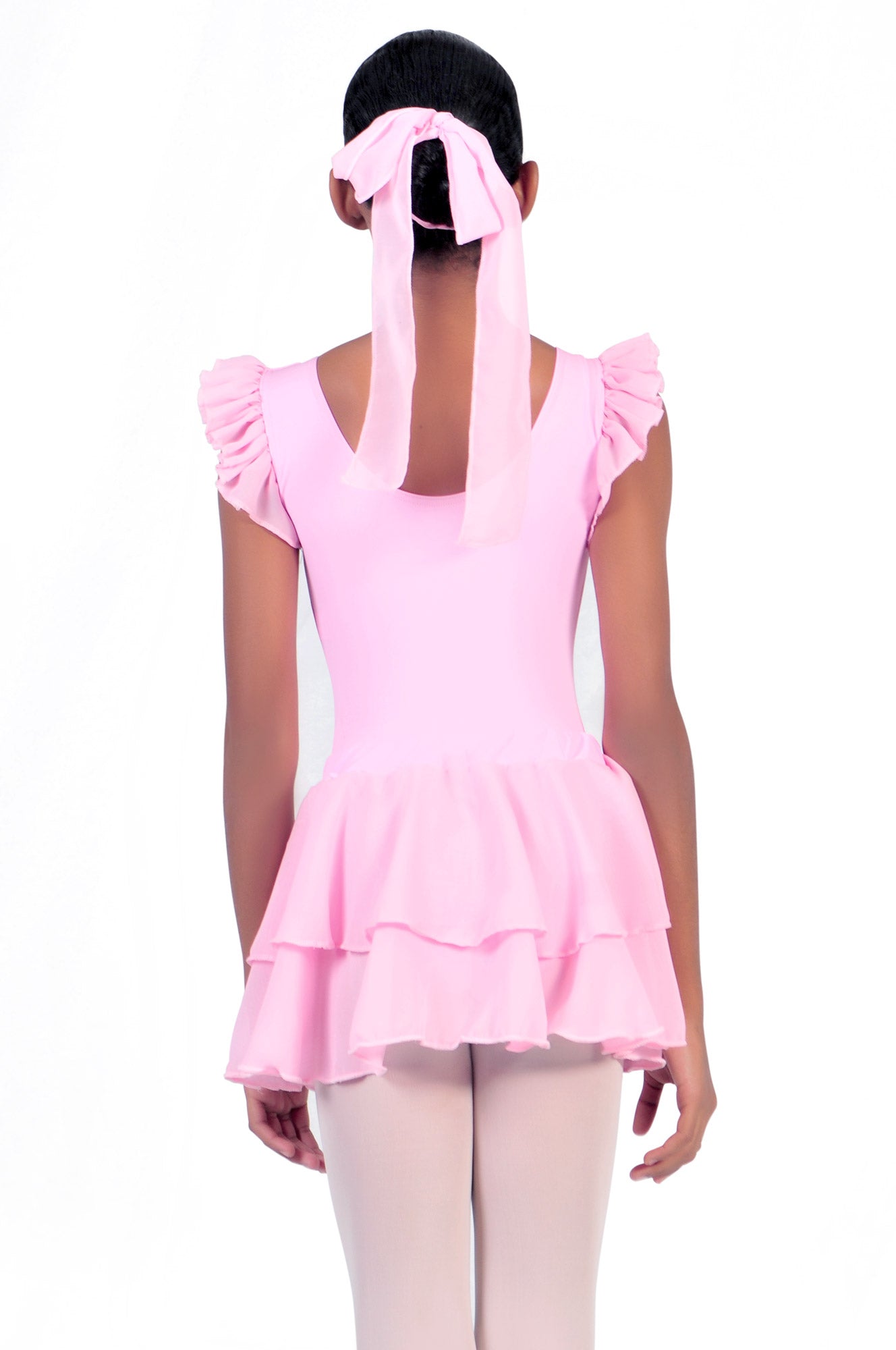 Gonnellino Danza Classica 'Emma' In Chiffon - Per Bambine, Colorato, Con Nastro In Raso - Foto 9