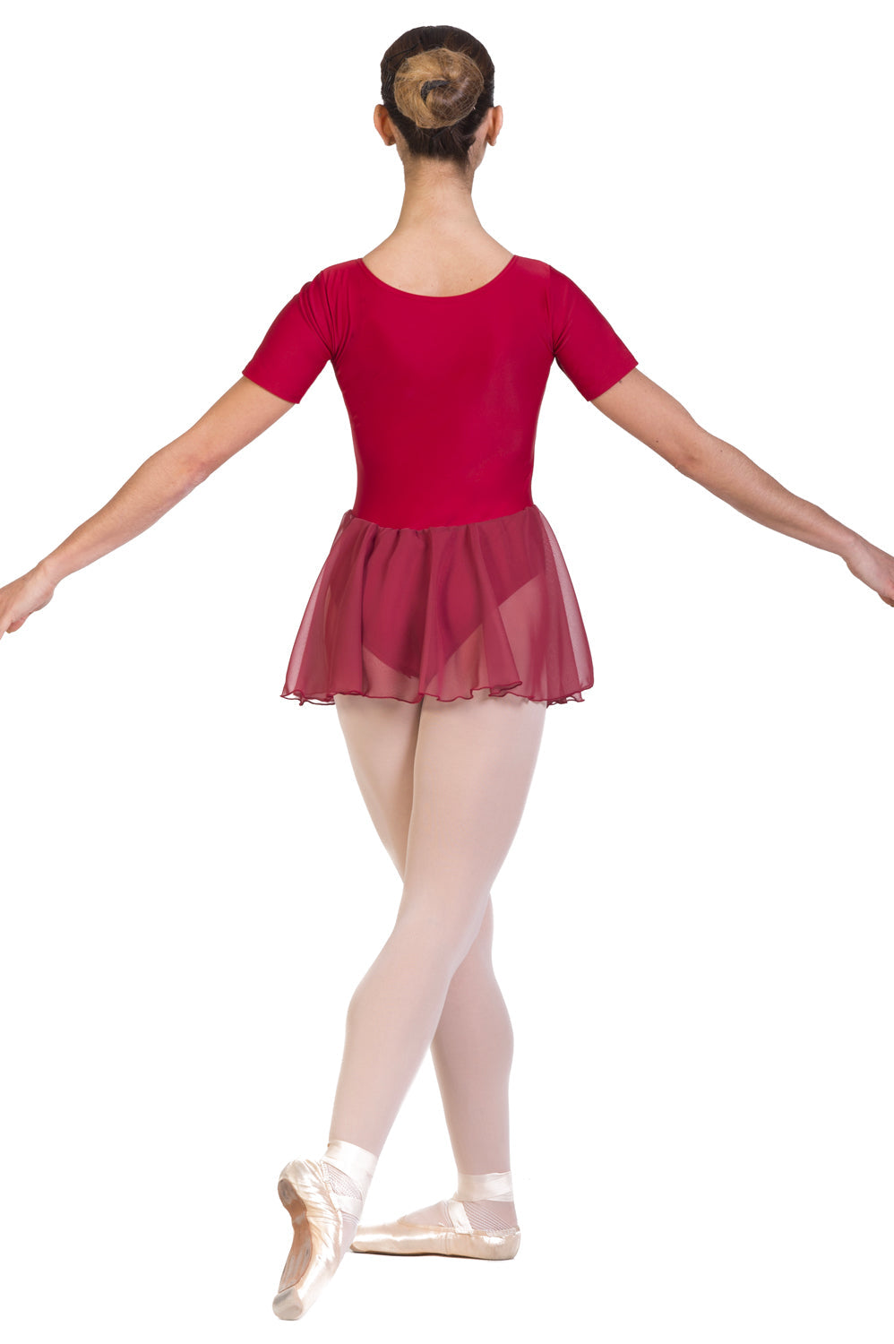 Body Danza per Bambina M/Corta con Gonnellina in Chiffon Rudolf Body Danza per Bambina M/Corta con Gonnellina in Chiffon Rudolf