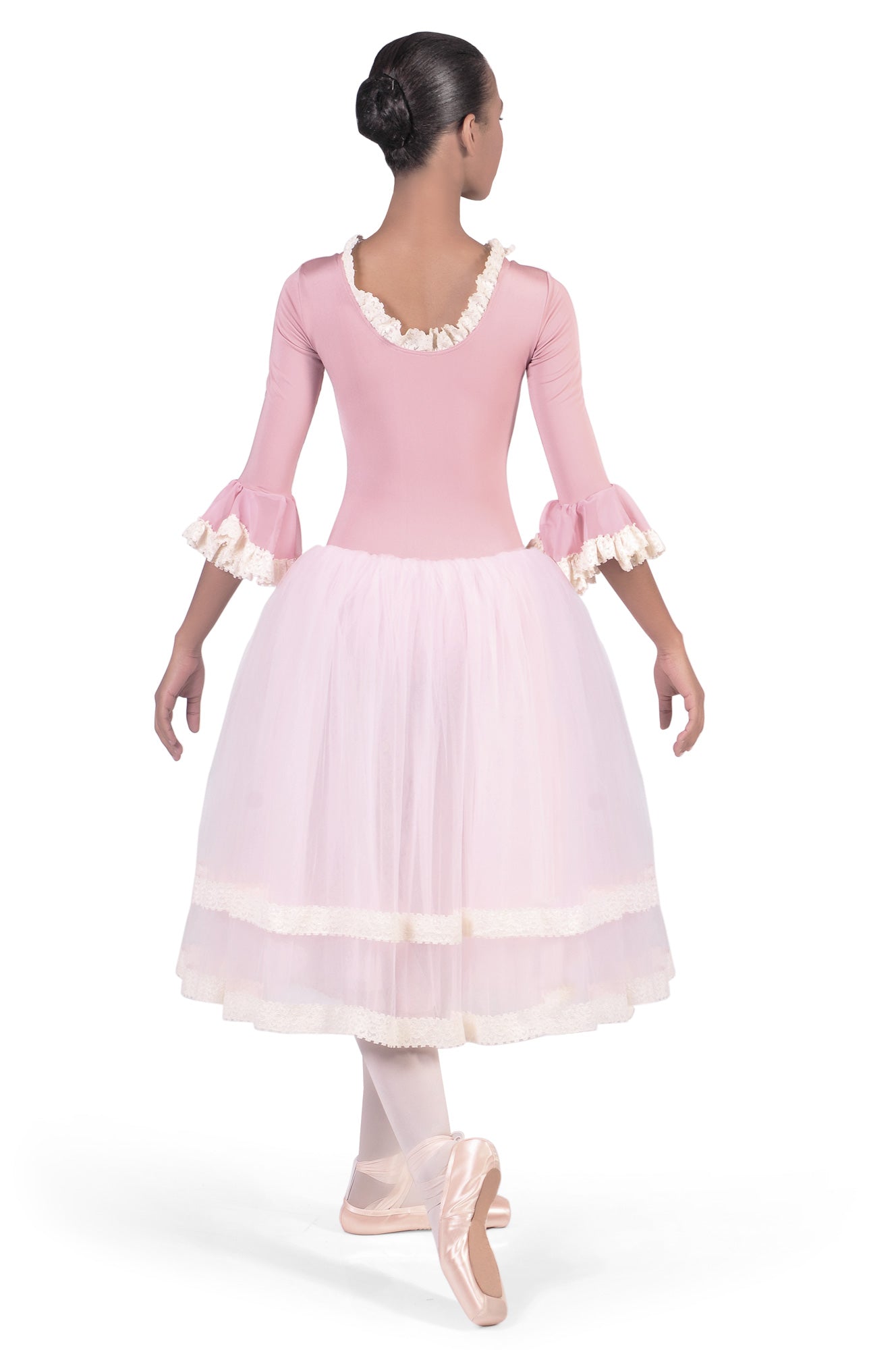 Tutu Danza Classica Donna - Nero, 3 Strati Tulle, Elastico In Vita - Foto 8